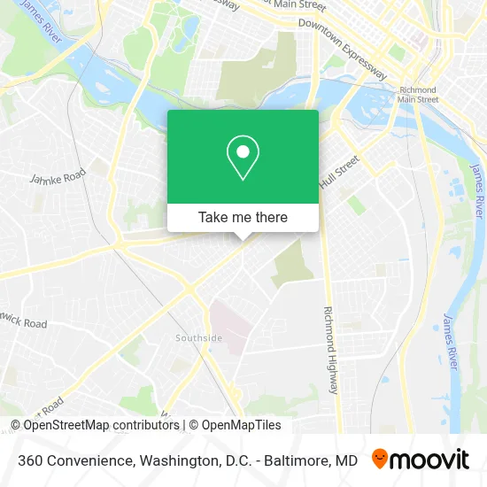 360 Convenience map