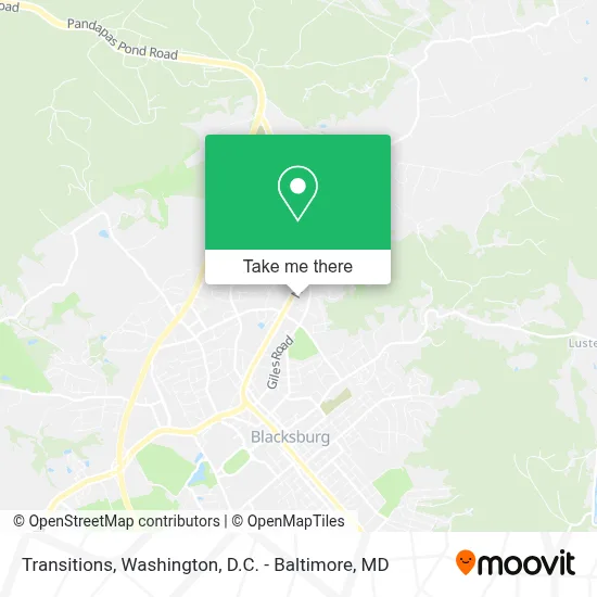 Transitions map