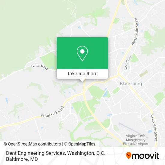 Dent Engineering Services map