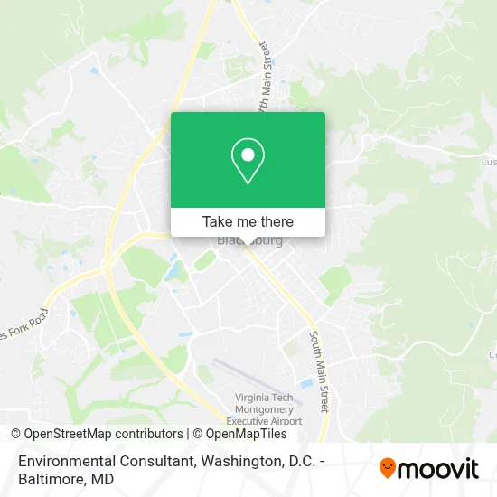 Environmental Consultant map