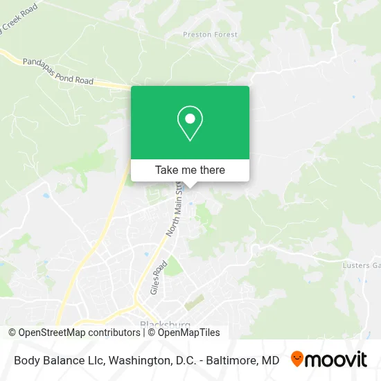 Body Balance Llc map
