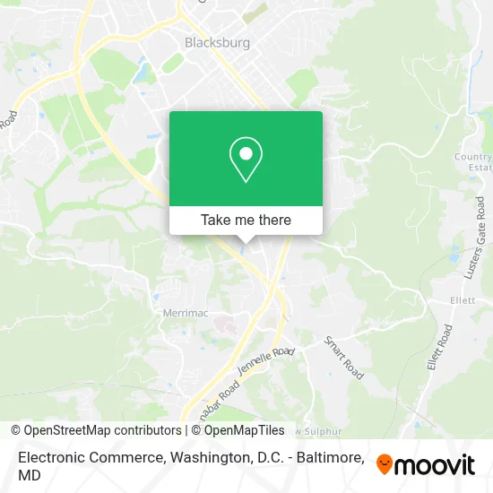 Electronic Commerce map