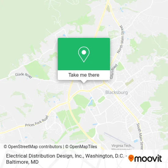 Electrical Distribution Design, Inc. map