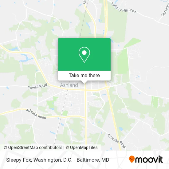 Sleepy Fox map