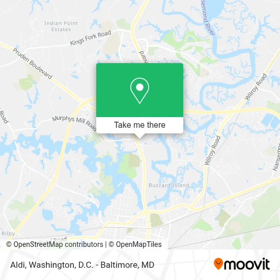 Aldi map