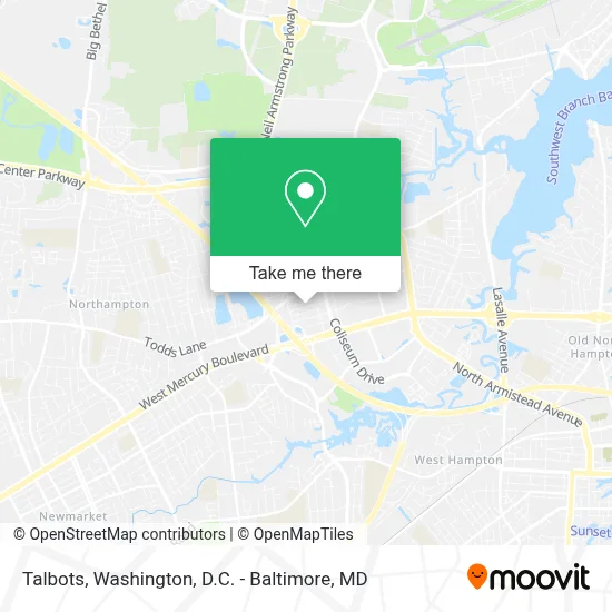 Talbots map