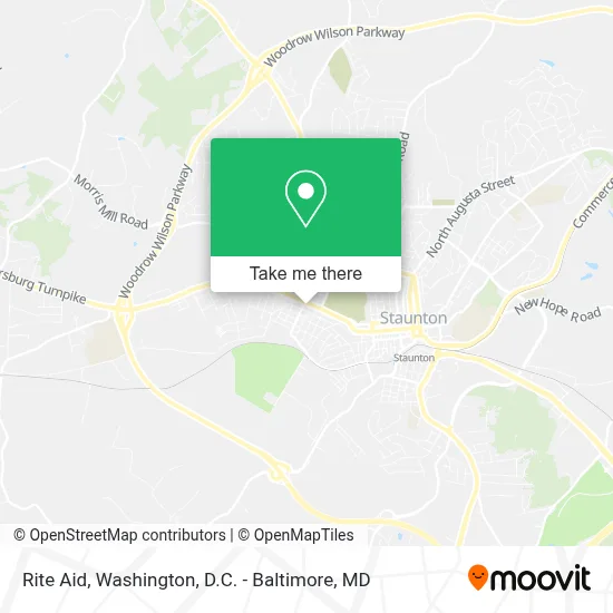 Rite Aid map