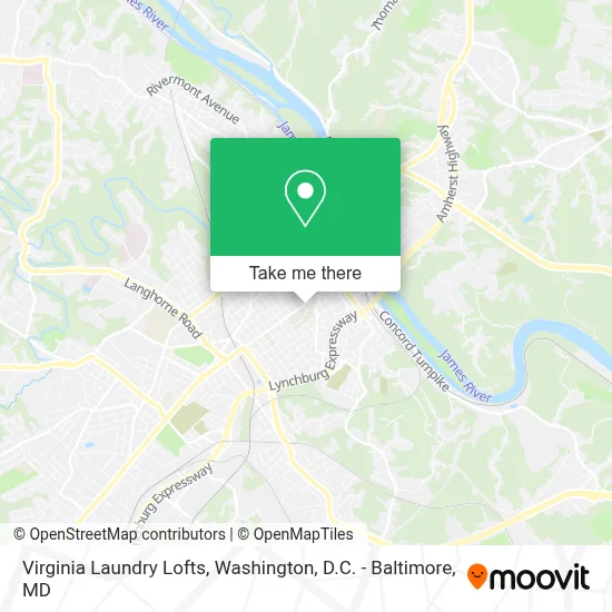 Virginia Laundry Lofts map