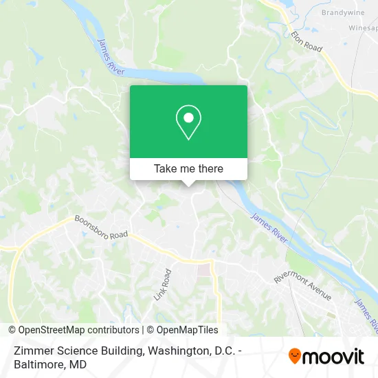 Zimmer Science Building map