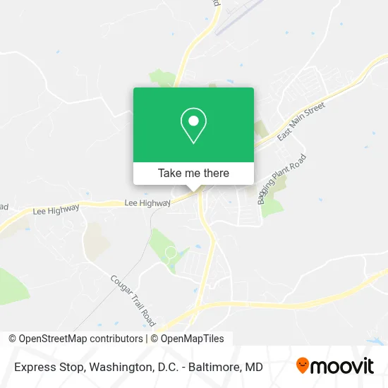 Express Stop map