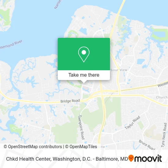 Chkd Health Center map