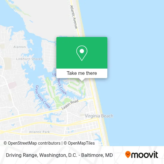 Driving Range map
