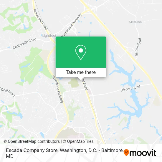 Escada Company Store map
