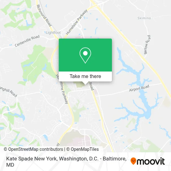 Kate Spade New York map