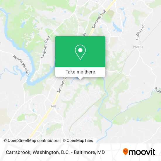 Carrsbrook map