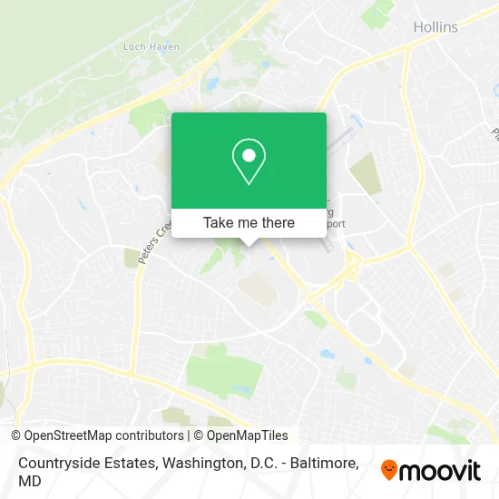 Countryside Estates map