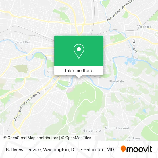 Bellview Terrace map