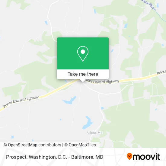 Prospect map