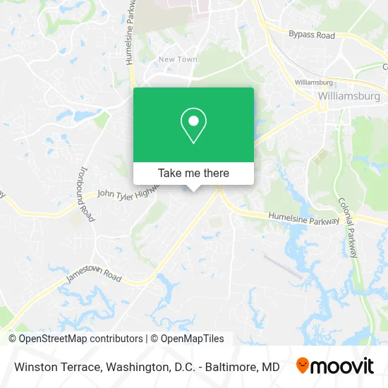 Winston Terrace map