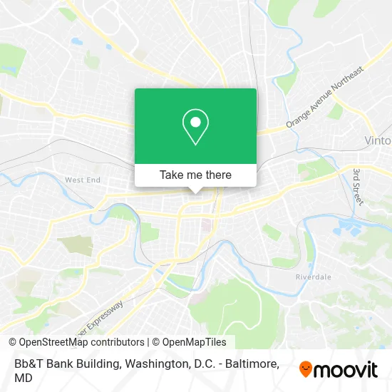 Bb&T Bank Building map