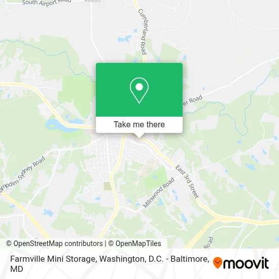 Farmville Mini Storage map