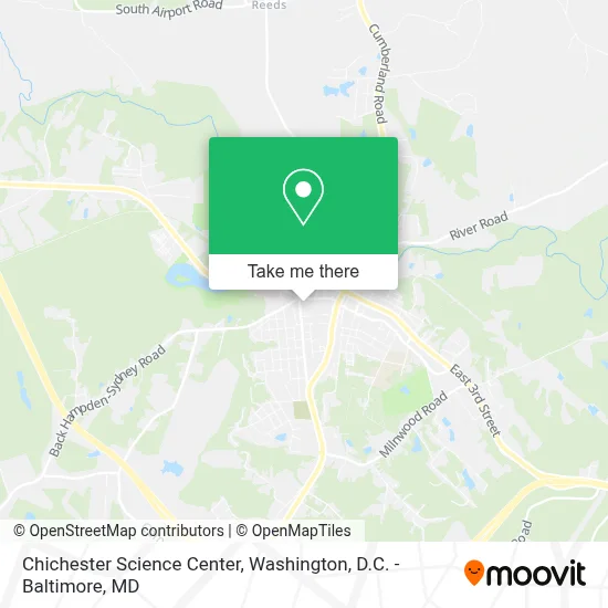 Chichester Science Center map