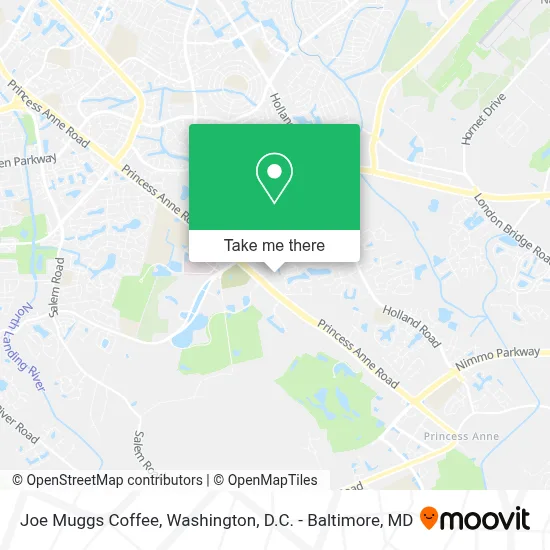 Joe Muggs Coffee map