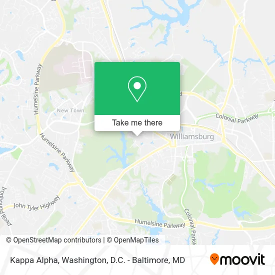 Kappa Alpha map