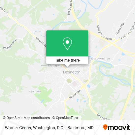 Warner Center map