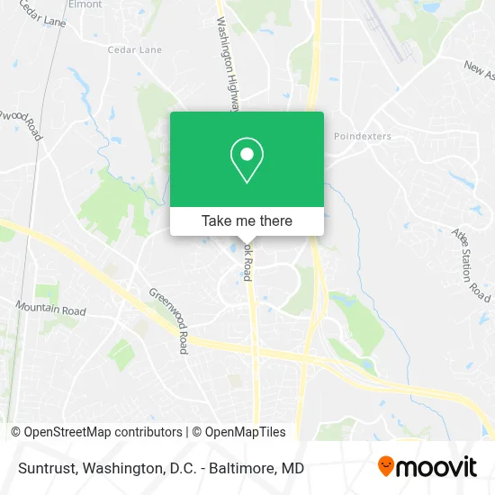 Suntrust map