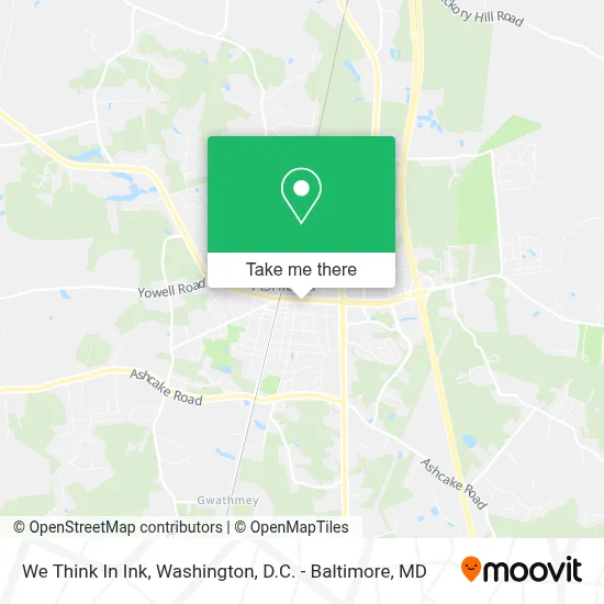 We Think In Ink map