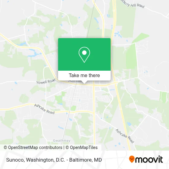 Sunoco map