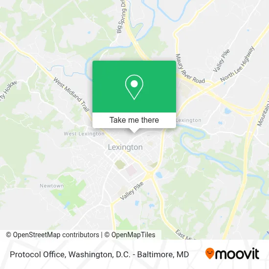 Protocol Office map