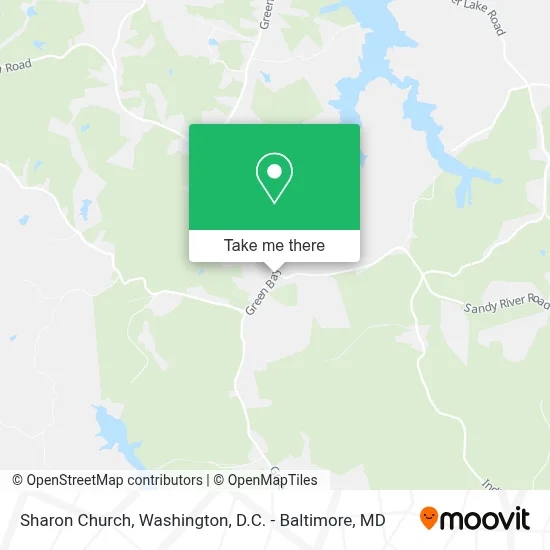 Sharon Church map