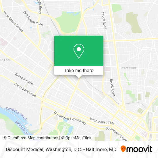 Discount Medical map