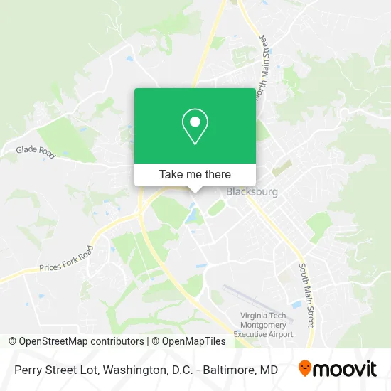 Perry Street Lot map