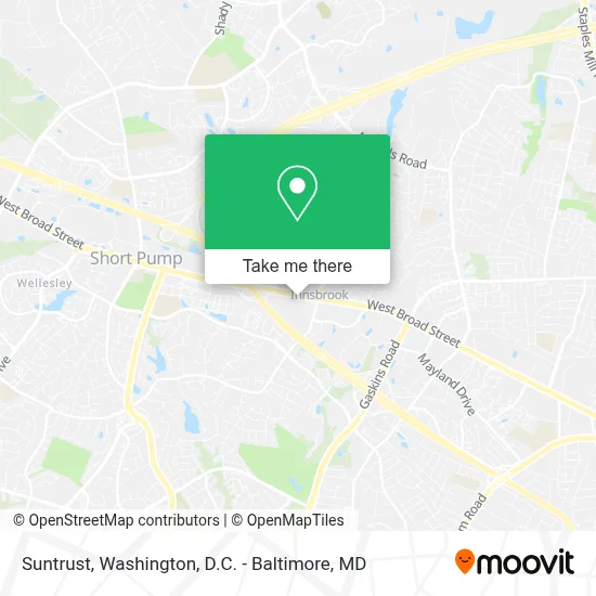 Suntrust map