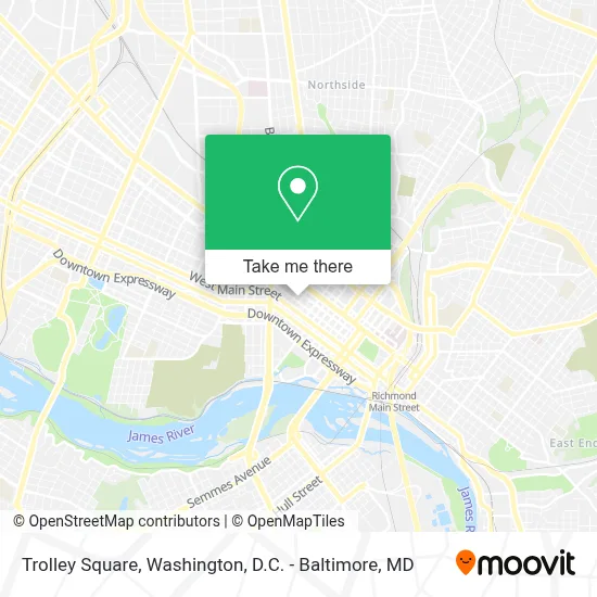 Trolley Square map