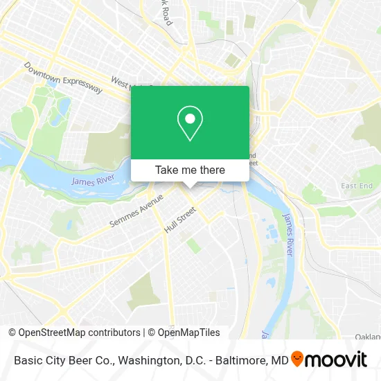 Basic City Beer Co. map