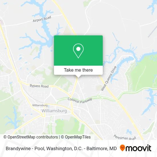 Brandywine - Pool map