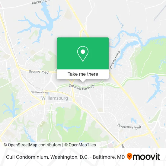 Cull Condominium map