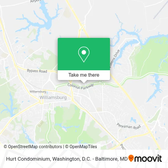 Hurt Condominium map