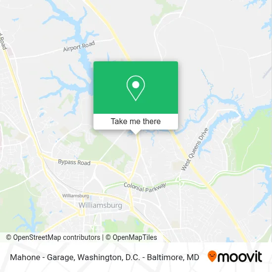 Mahone - Garage map