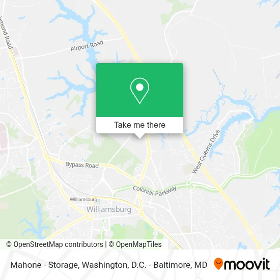 Mahone - Storage map