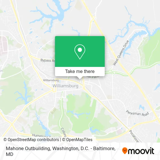 Mahone Outbuilding map