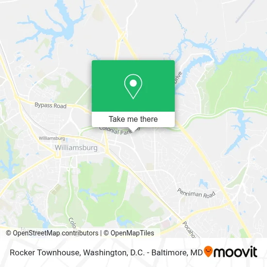 Rocker Townhouse map