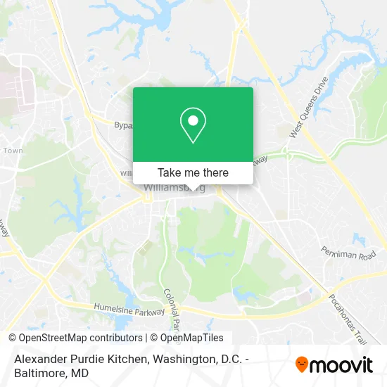 Alexander Purdie Kitchen map
