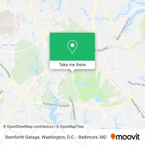 Bamforth Garage map