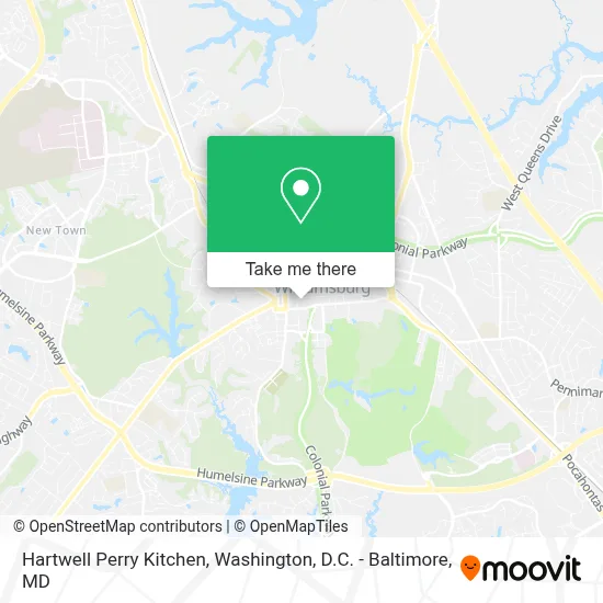 Hartwell Perry Kitchen map