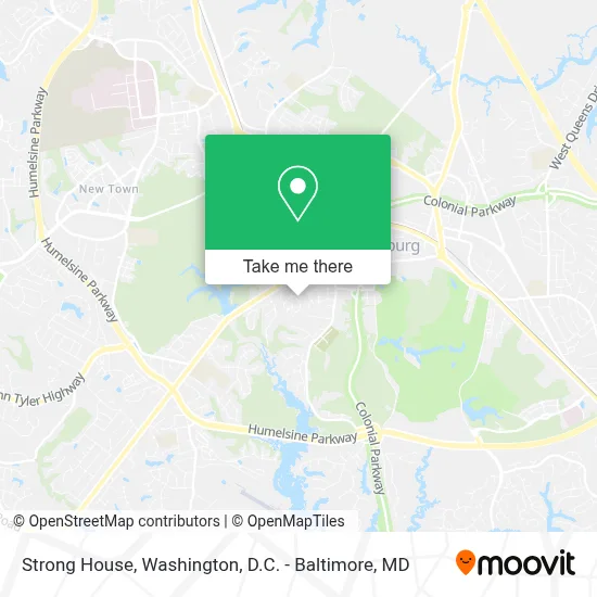 Strong House map